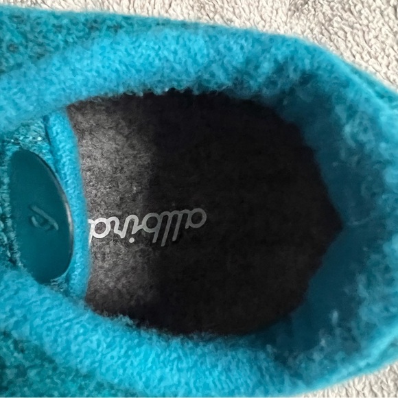 NWOT Allbirds Mizzle Wool Runner Up Sneaker Deep Emerald Rugged Khaki Sz 5 - Picture 10 of 13